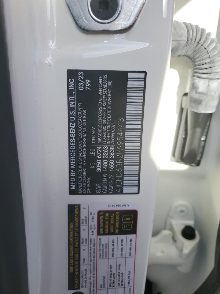 2023 MERCEDES-BENZ GLE COUPE AMG 53 4MATIC VIN:4JGFD6BB2PA954443