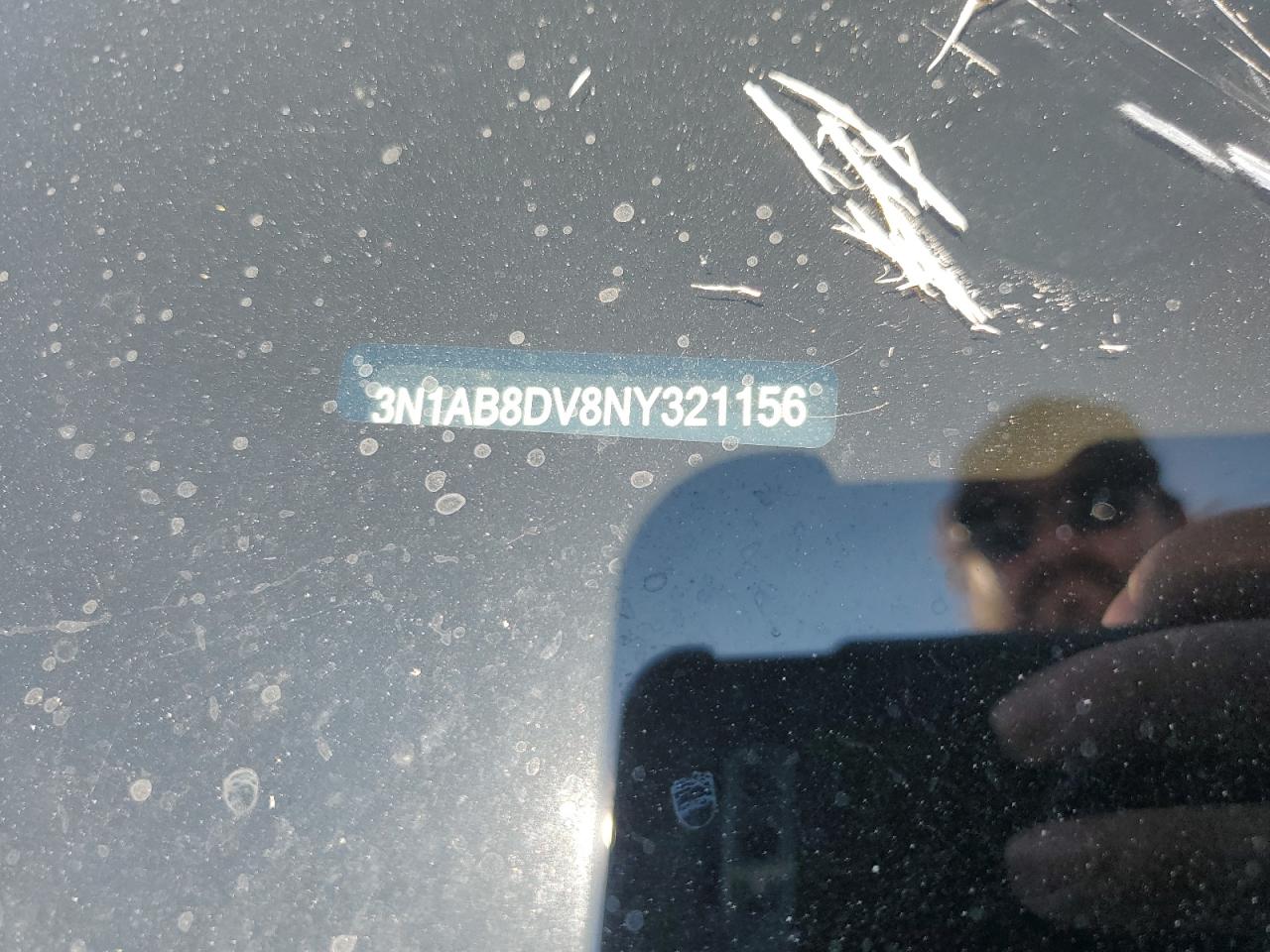 2022 NISSAN SENTRA SR VIN:3N1AB8DV8NY321156