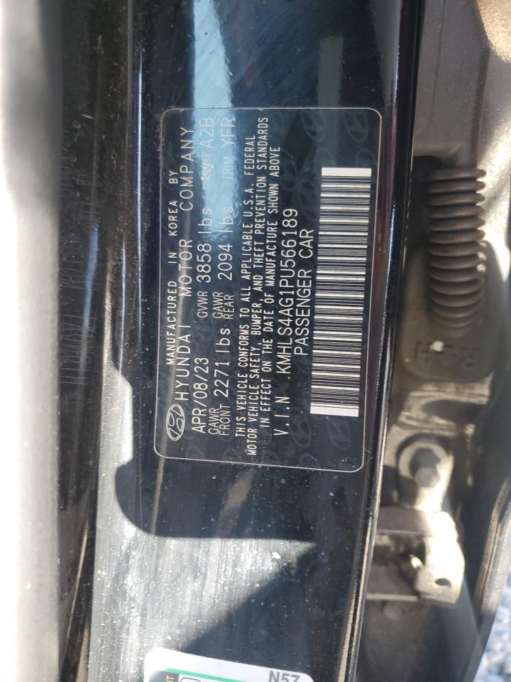 2023 HYUNDAI ELANTRA SEL VIN:KMHLS4AG1PU566189