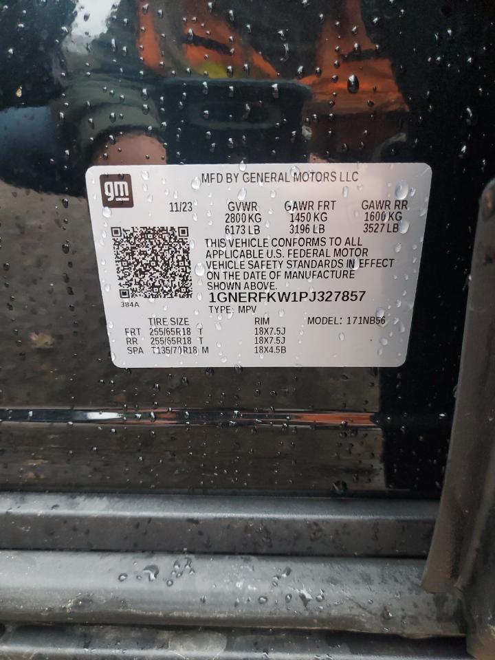 2023 CHEVROLET TRAVERSE LS VIN:1GNERFKW1PJ327857