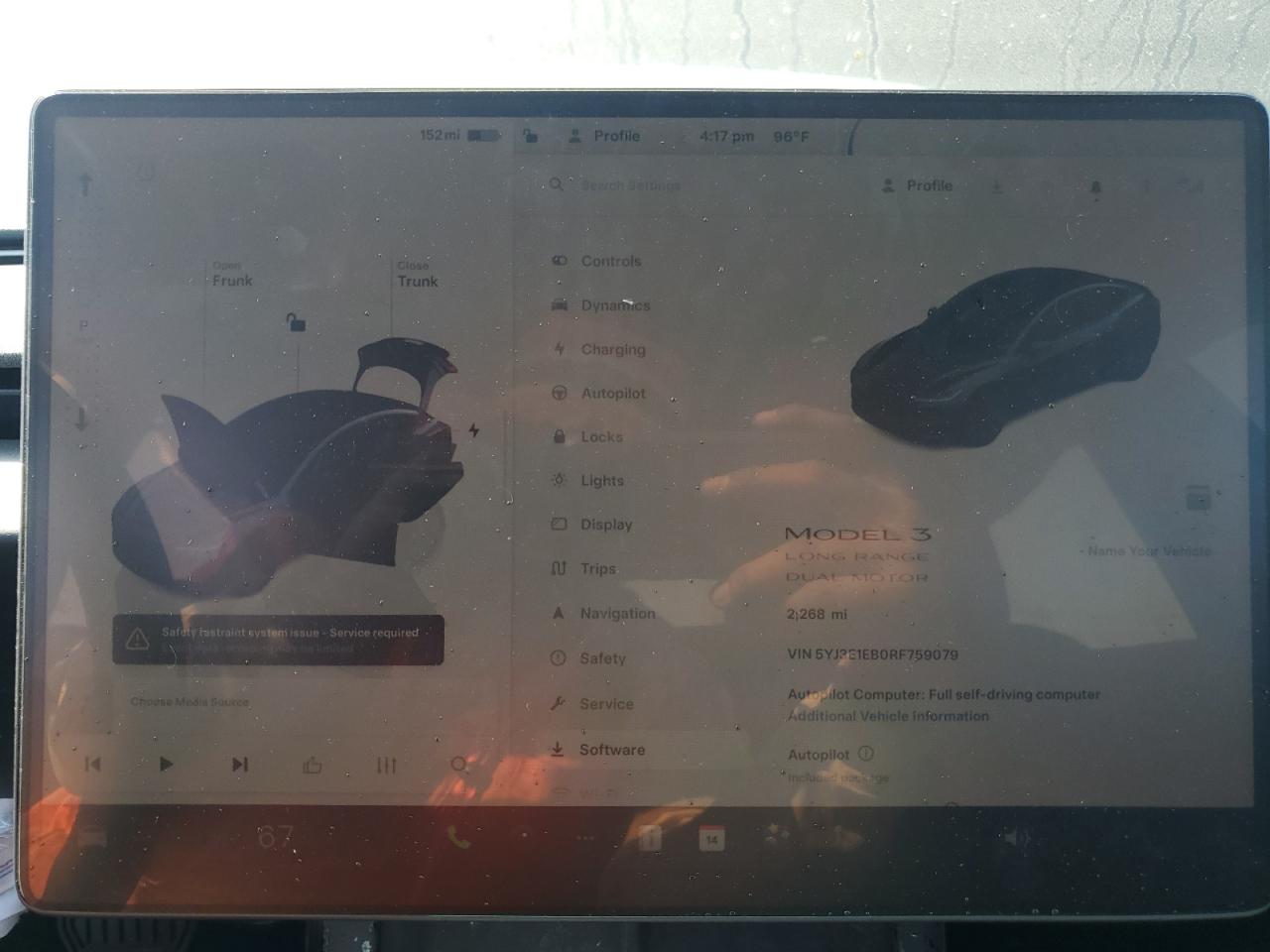 2024 TESLA MODEL 3 VIN:5YJ3E1EB0RF759079