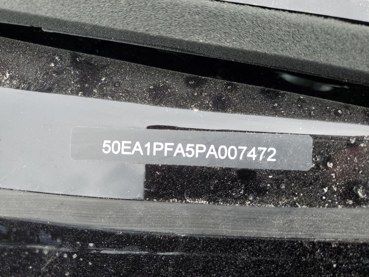 2023 LUCID MOTORS AIR PURE VIN:50EA1PFA5PA007472