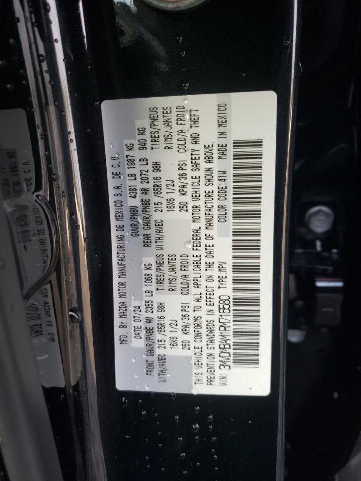 2024 MAZDA CX-30 VIN:3MVDMBAM1RM716580