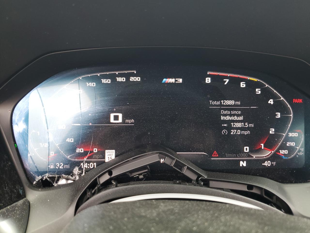 2022 BMW M3 VIN:WBS53AY0XNFL73101