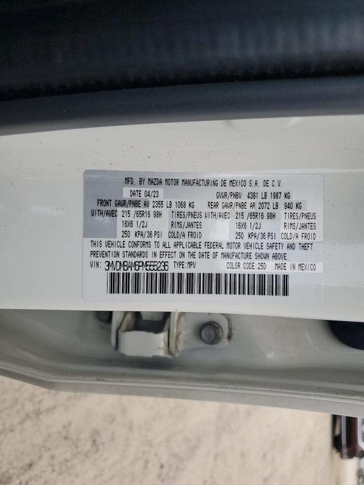 2023 MAZDA CX-30 VIN:3MVDMBAM6PM555236