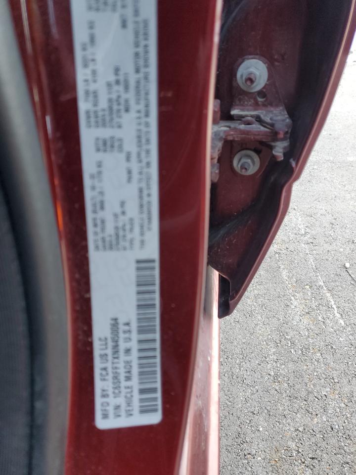 2022 RAM 1500 BIG HORN/LONE STAR VIN:1C6SRFFTXNN450064