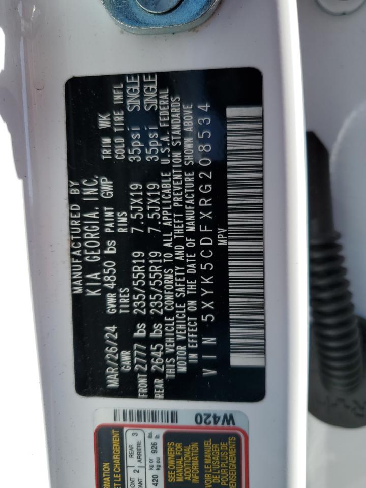 2024 KIA SPORTAGE SX PRESTIGE VIN:5XYK5CDFXRG208534