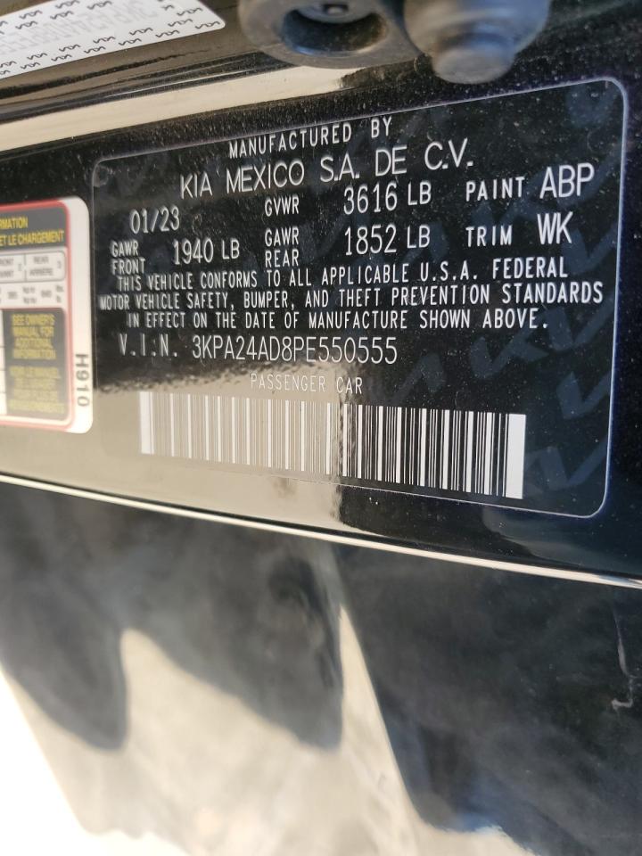 2023 KIA RIO LX VIN:3KPA24AD8PE550555