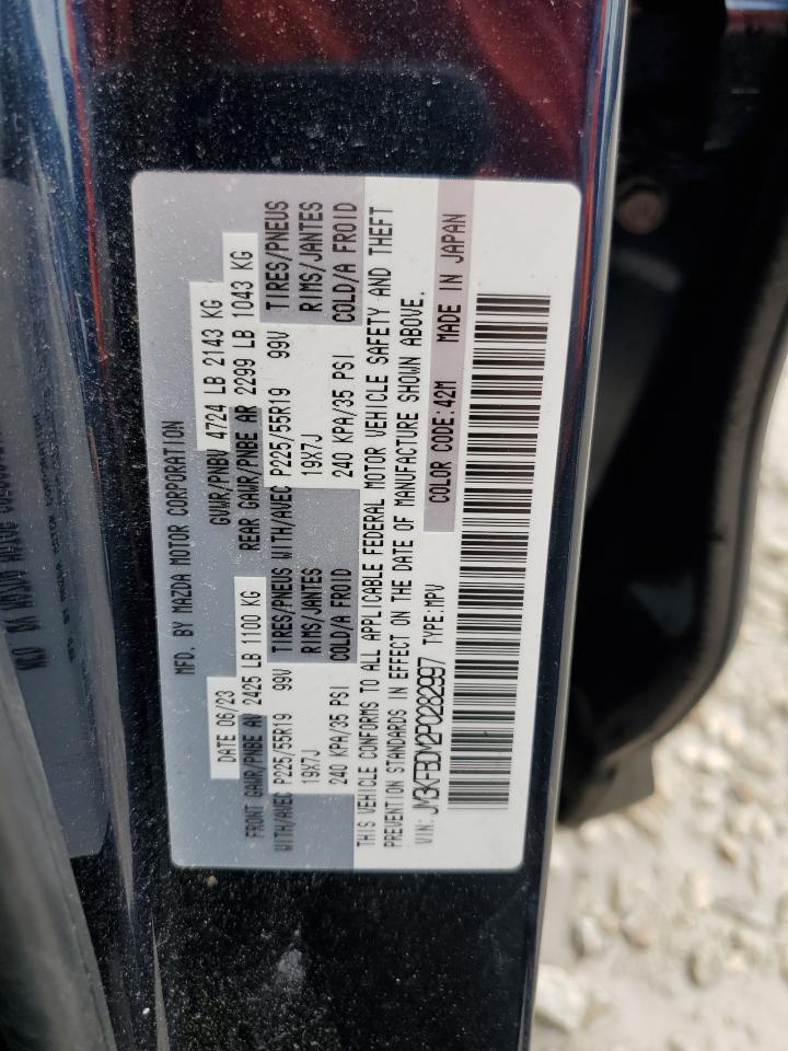 2023 MAZDA CX-5 PREMIUM VIN:JM3KFBDM2P0282997