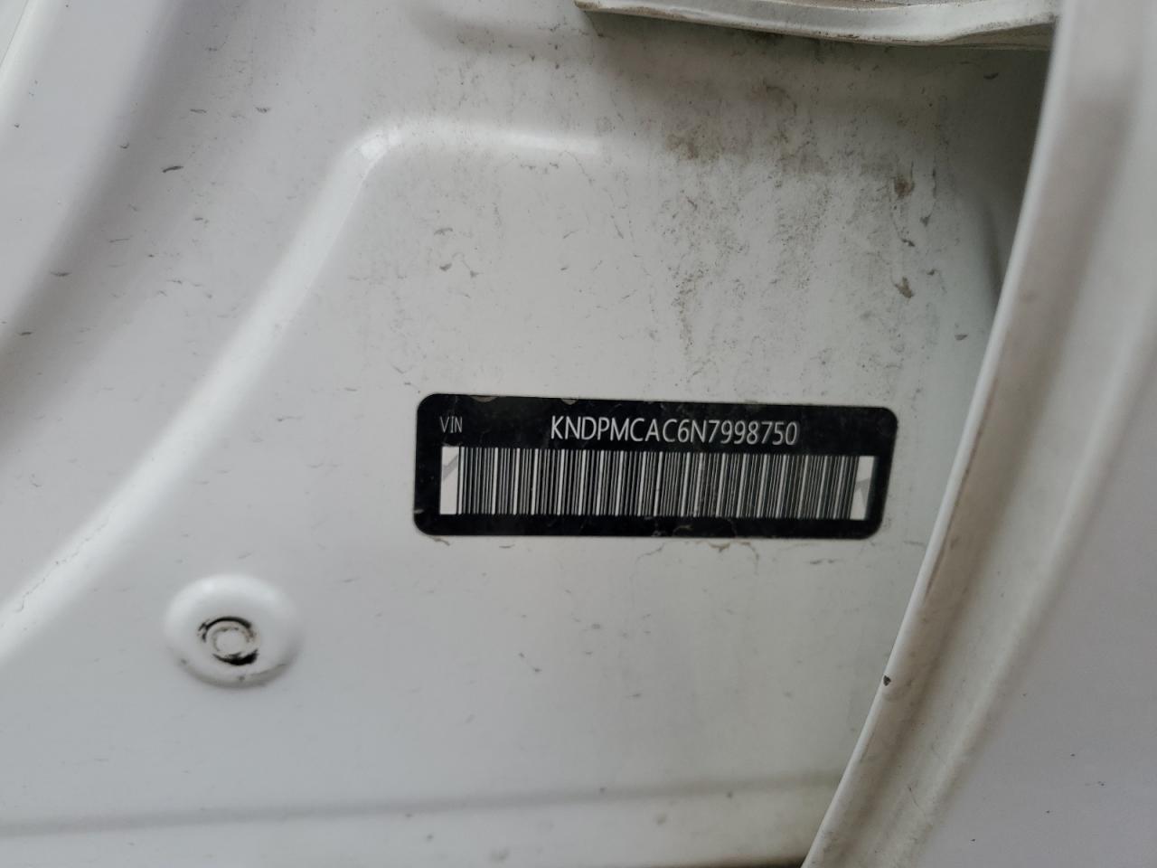 2022 KIA SPORTAGE LX VIN:KNDPMCAC6N7998750