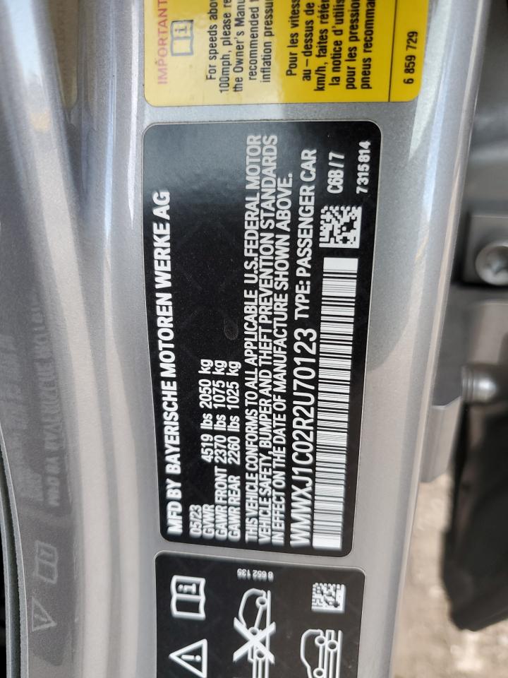 2024 MINI COOPER S CLUBMAN ALL4 VIN:WMWXJ1C02R2U70123