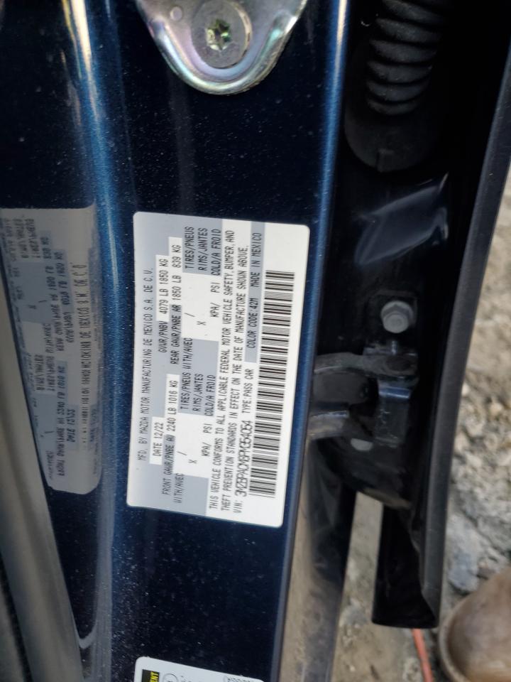 2023 MAZDA 3 PREFERRED VIN:3MZBPACM8PM354054
