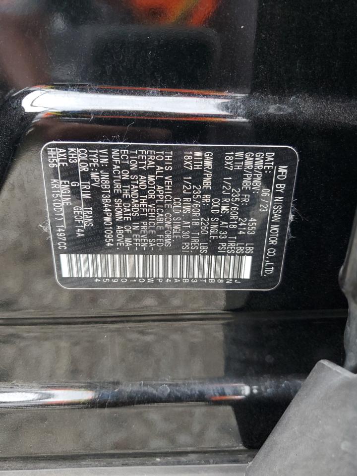 2023 NISSAN ROGUE SV VIN:JN8BT3BA4PW010954