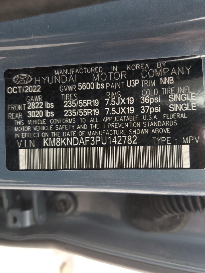 2023 HYUNDAI IONIQ 5 SEL VIN:KM8KNDAF3PU142782