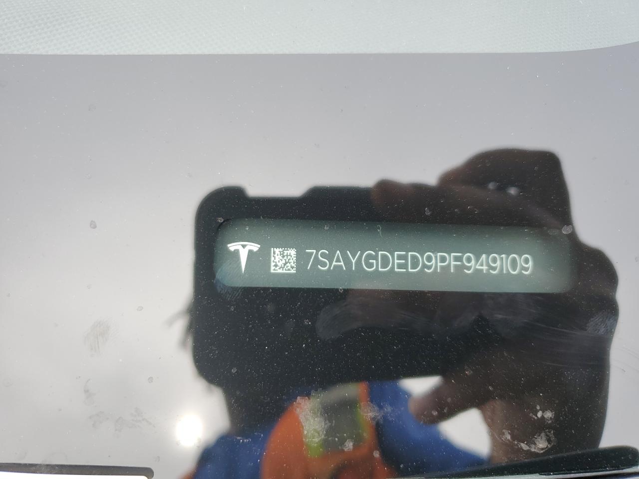 2023 TESLA MODEL Y VIN:7SAYGDED9PF949109
