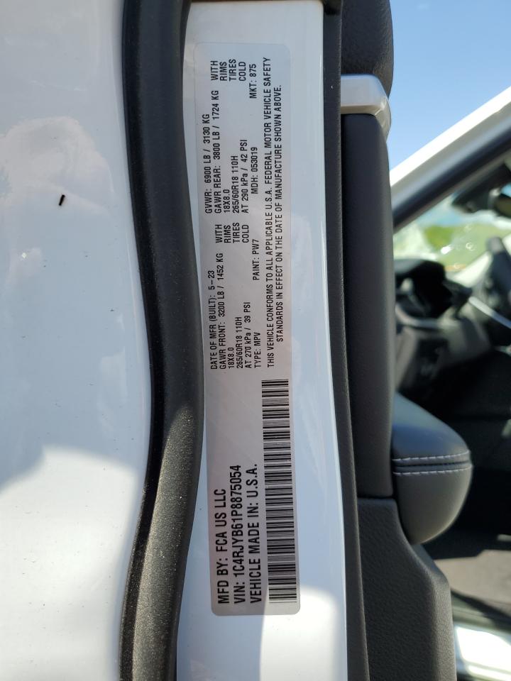 2023 JEEP GRAND CHEROKEE LIMITED 4XE VIN:1C4RJYB61P8875054