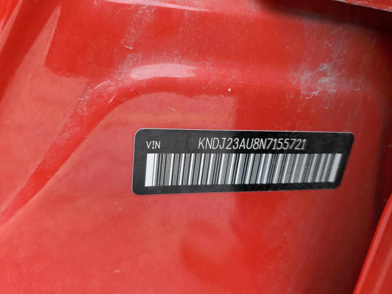 2022 KIA SOUL LX VIN:KNDJ23AU8N7155721