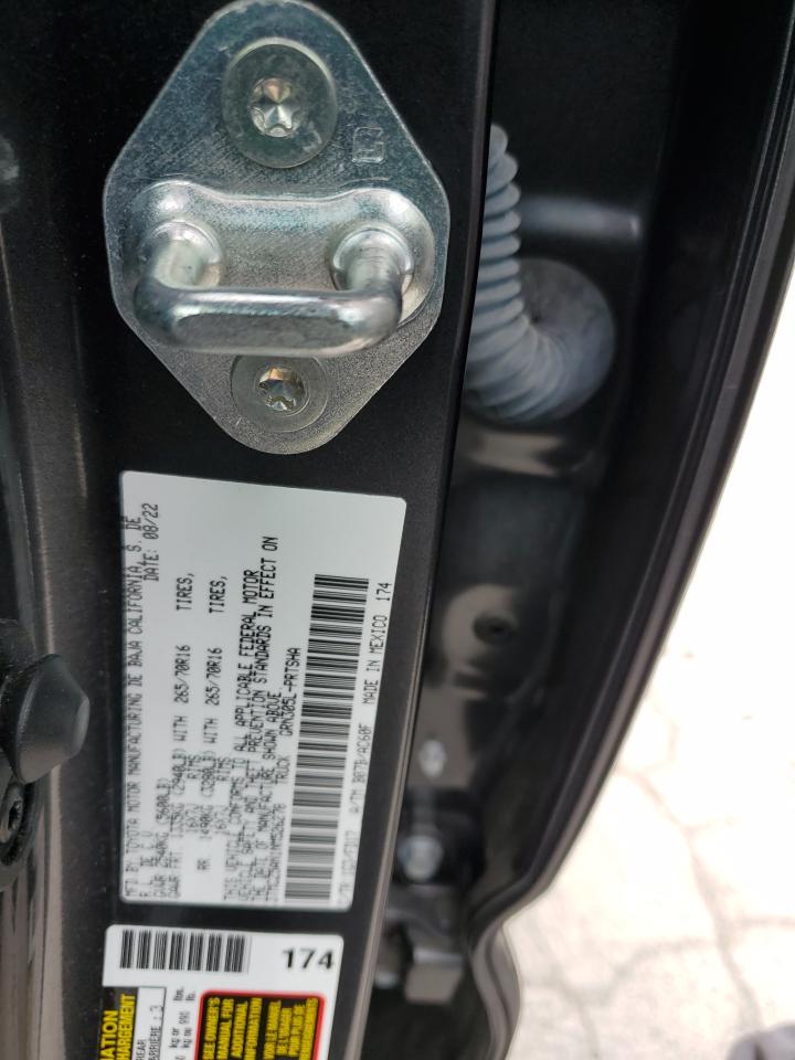 2022 TOYOTA TACOMA DOUBLE CAB VIN:3TMCZ5AN1NM526278