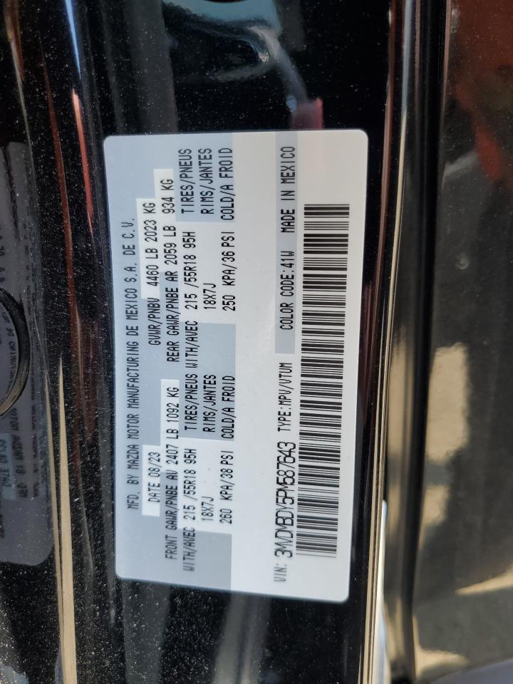 2023 MAZDA CX-30 PREMIUM VIN:3MVDMBDY5PM587643