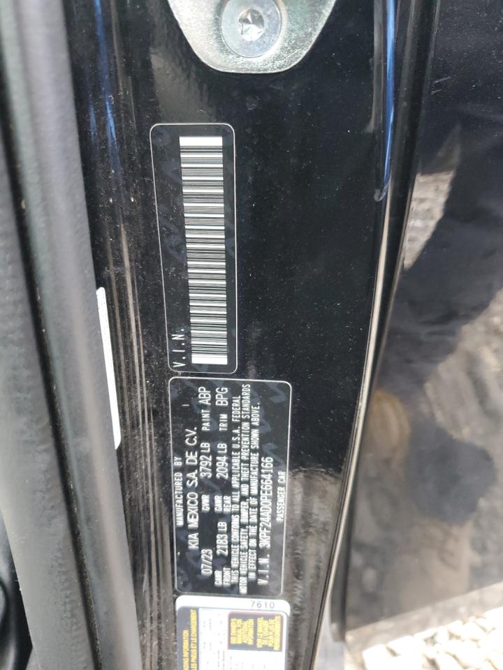 2023 KIA FORTE LX VIN:3KPF24AD0PE664166