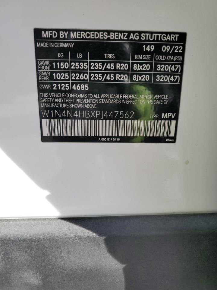 2023 MERCEDES-BENZ GLA 250 4MATIC VIN:W1N4N4HBXPJ447562