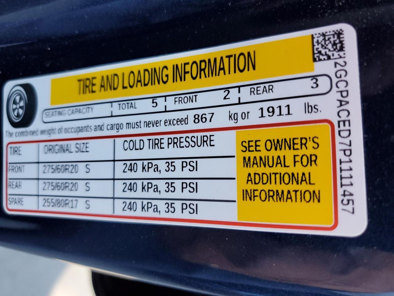 2023 CHEVROLET SILVERADO C1500 LT VIN:2GCPACED7P1111457