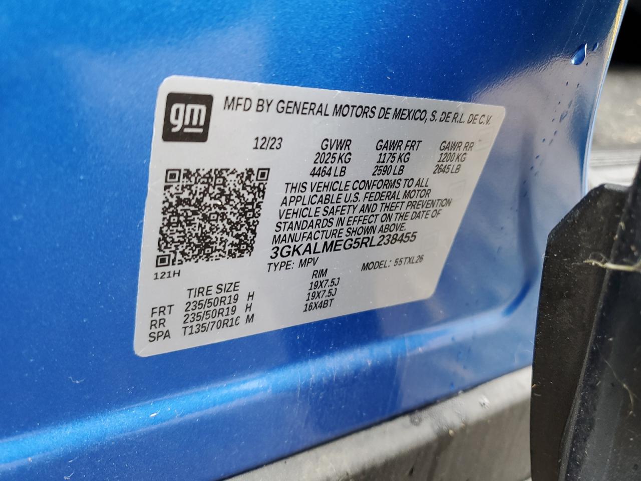 2024 GMC TERRAIN SLE VIN:3GKALMEG5RL238455