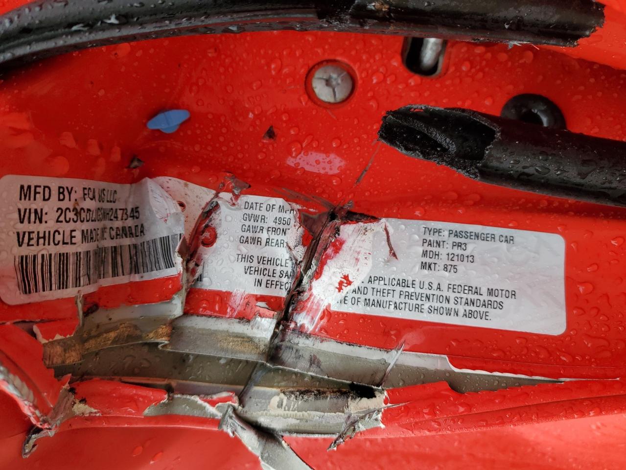 2022 DODGE CHALLENGER GT VIN:2C3CDZJG5NH247345