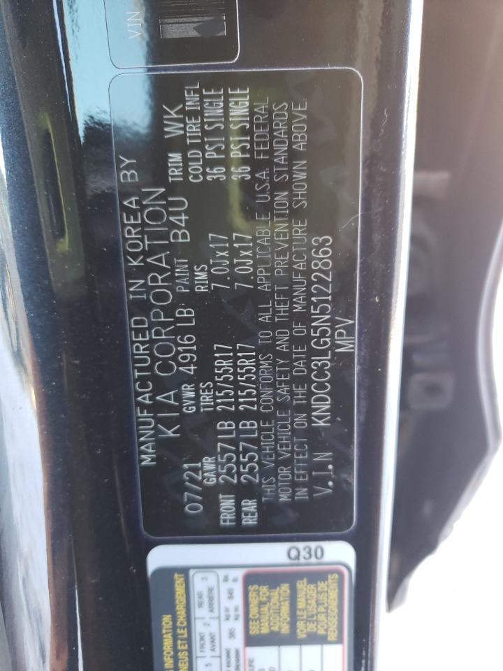 2022 KIA NIRO S VIN:KNDCC3LG5N5122863