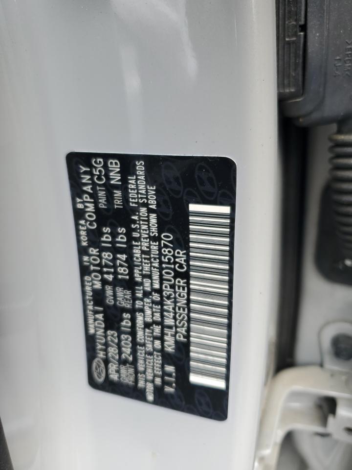 2023 HYUNDAI ELANTRA N VIN:KMHLW4AK3PU015870