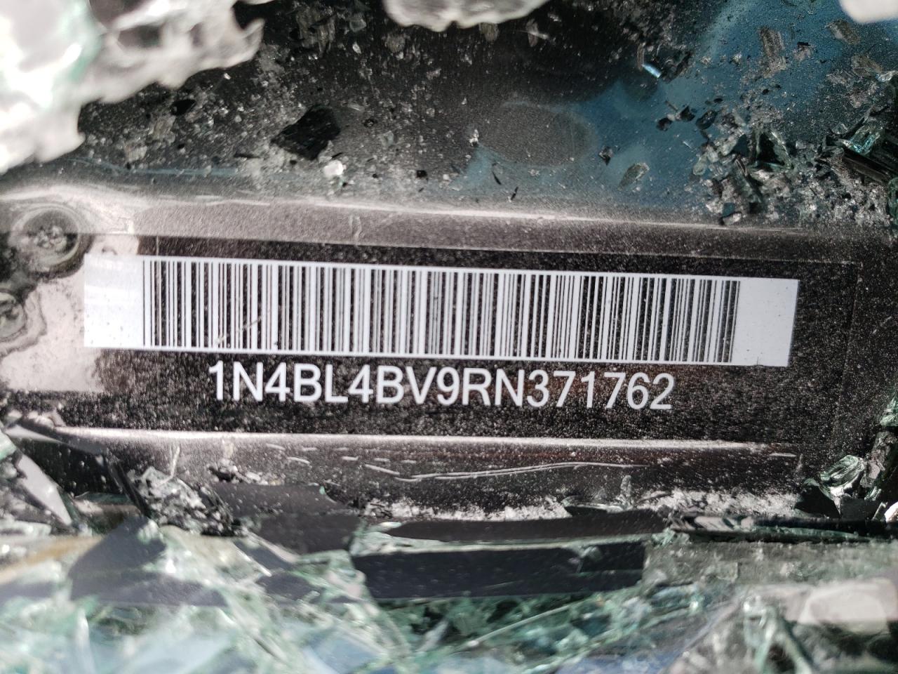 2024 NISSAN ALTIMA S VIN:1N4BL4BV9RN371762