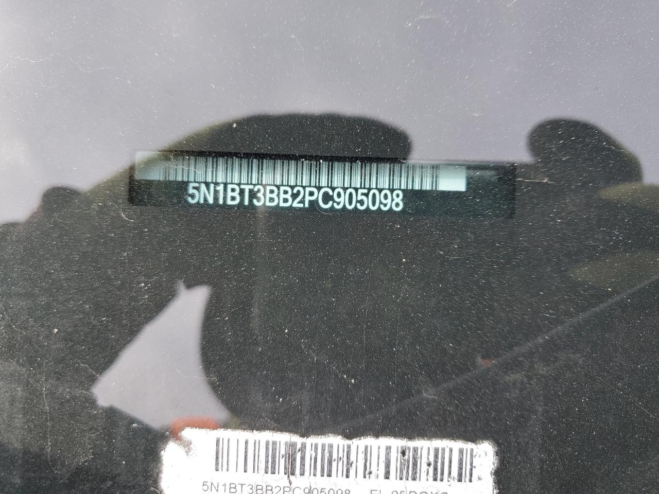 2023 NISSAN ROGUE SV VIN:5N1BT3BB2PC905098