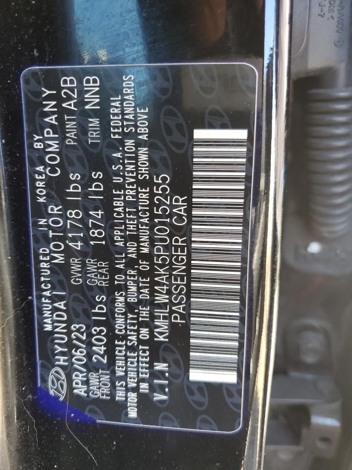 2023 HYUNDAI ELANTRA N VIN:KMHLW4AK5PU015255