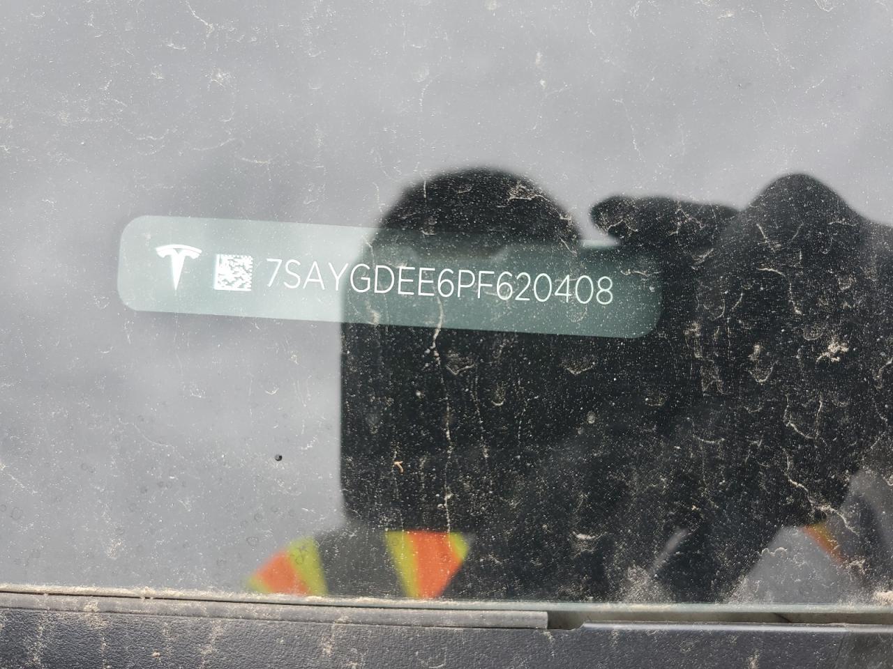 2023 TESLA MODEL Y VIN:7SAYGDEE6PF620408