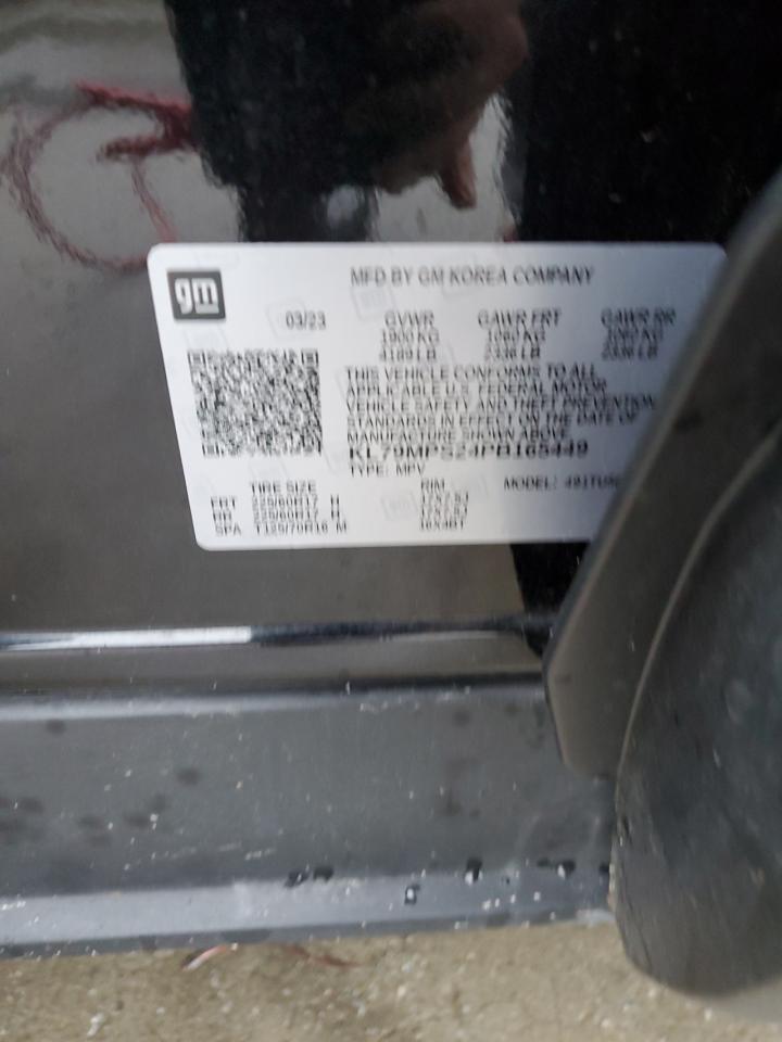 2023 CHEVROLET TRAILBLAZER LT VIN:KL79MPS24PB165449