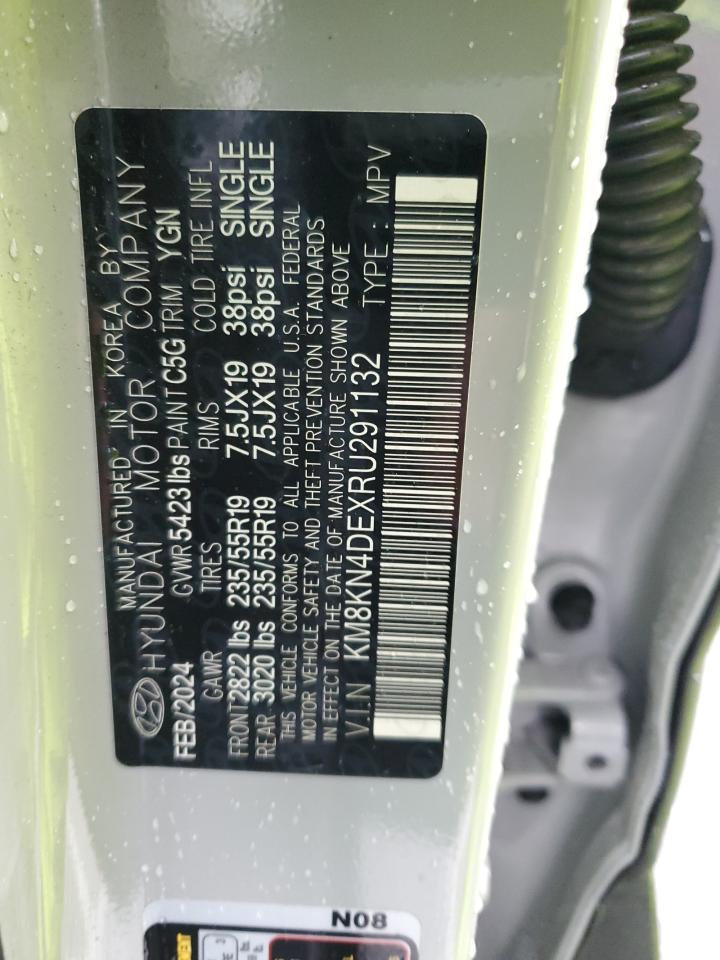 2024 HYUNDAI IONIQ 5 SEL VIN:KM8KN4DEXRU291132