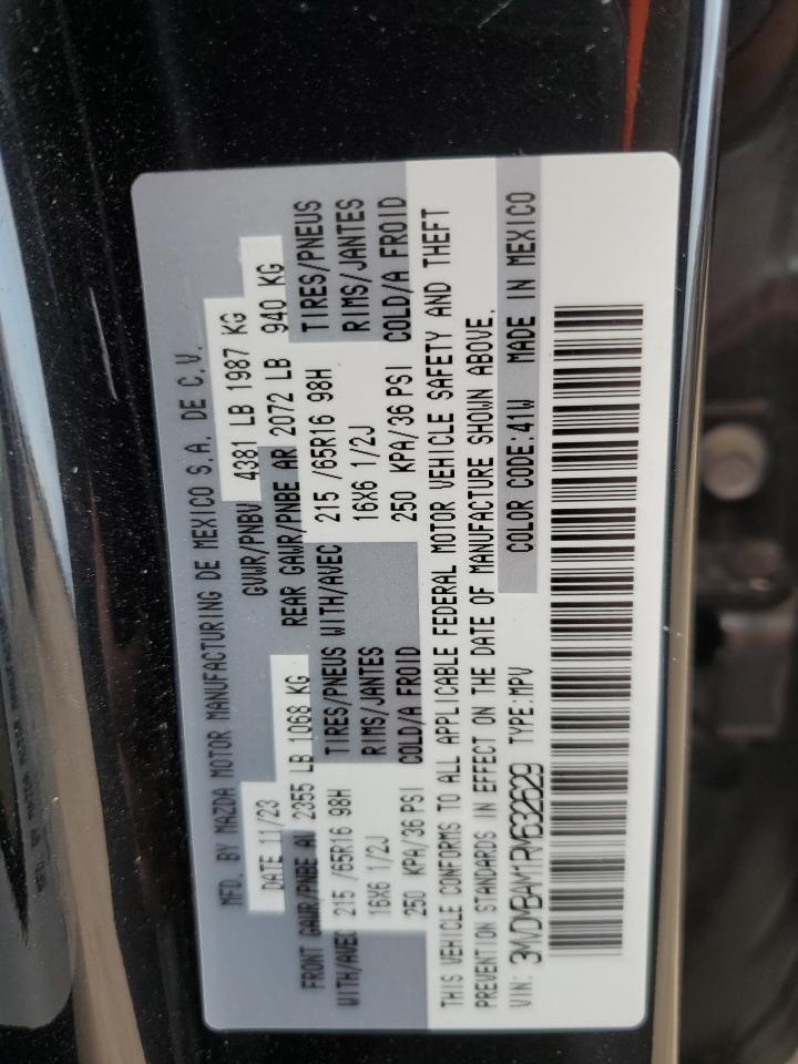 2024 MAZDA CX-30 VIN:3MVDMBAM1RM632629
