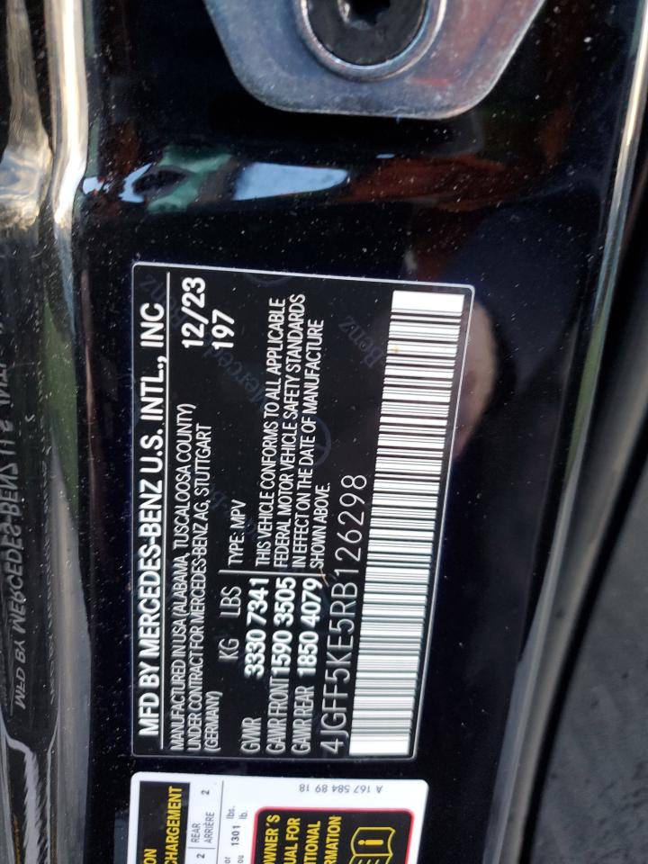 2024 MERCEDES-BENZ GLS 450 4MATIC VIN:4JGFF5KE5RB126298