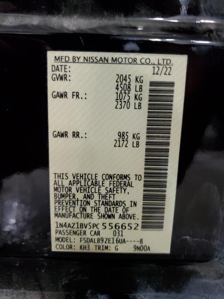 2023 NISSAN LEAF S VIN:1N4AZ1BV5PC556652