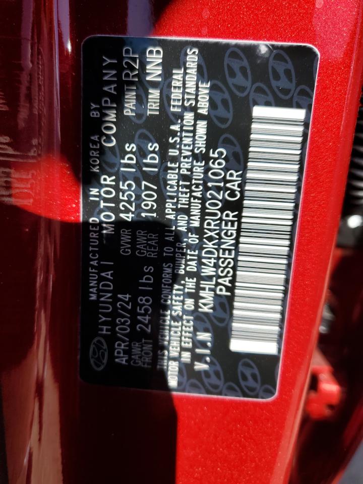 2024 HYUNDAI ELANTRA N VIN:KMHLW4DKXRU021065