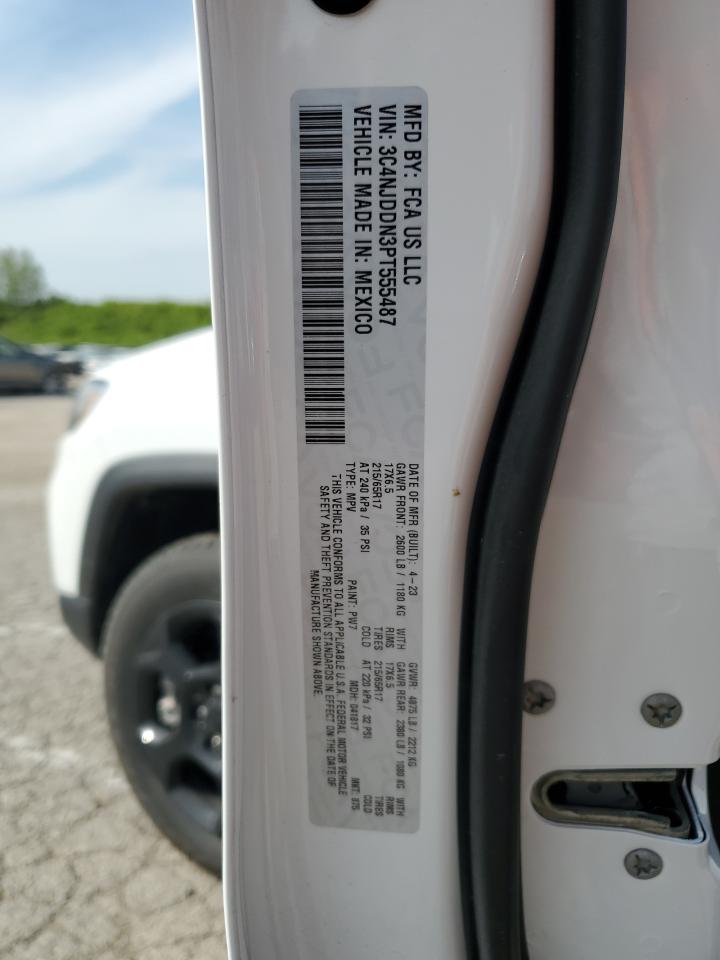 2023 JEEP COMPASS TRAILHAWK VIN:3C4NJDDN3PT555487