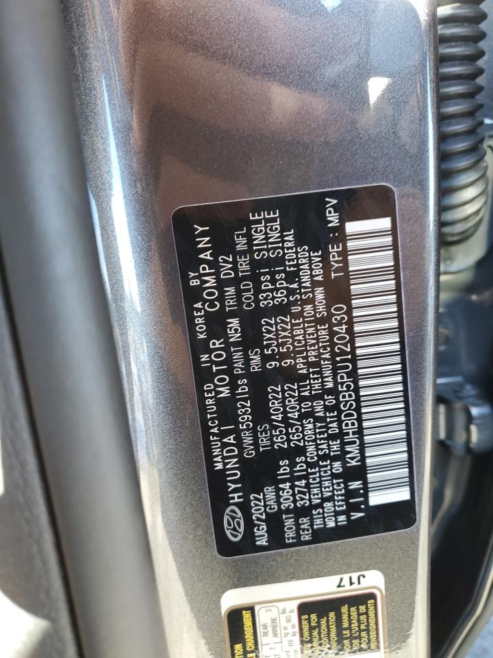 2023 GENESIS GV80 BASE VIN:KMUHBDSB5PU120430