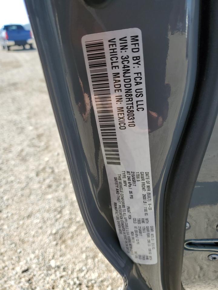 2024 JEEP COMPASS TRAILHAWK VIN:3C4NJDDN8RT580310