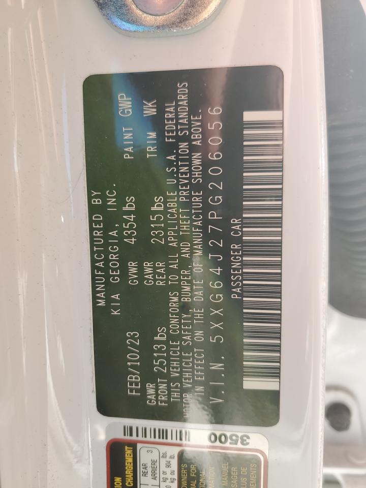 2023 KIA K5 GT LINE VIN:5XXG64J27PG206056