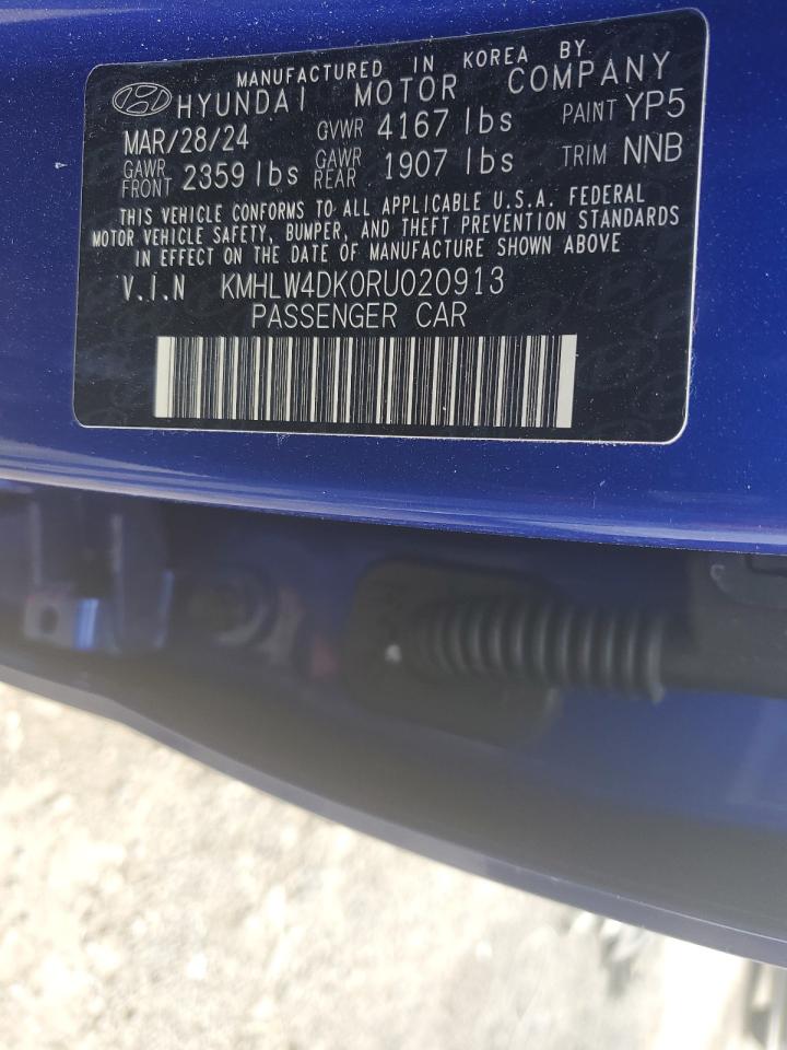 2024 HYUNDAI ELANTRA N VIN:KMHLW4DK0RU020913