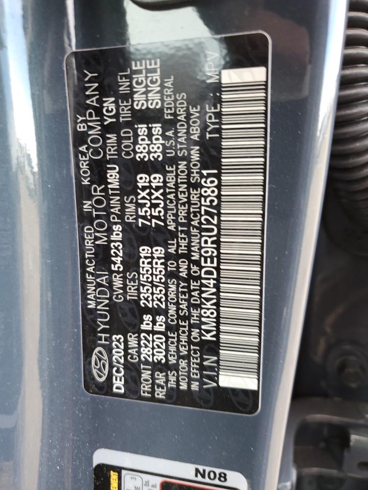 2024 HYUNDAI IONIQ 5 SEL VIN:KM8KN4DE9RU275861
