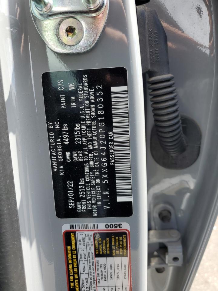 2023 KIA K5 GT LINE VIN:5XXG64J20PG180352