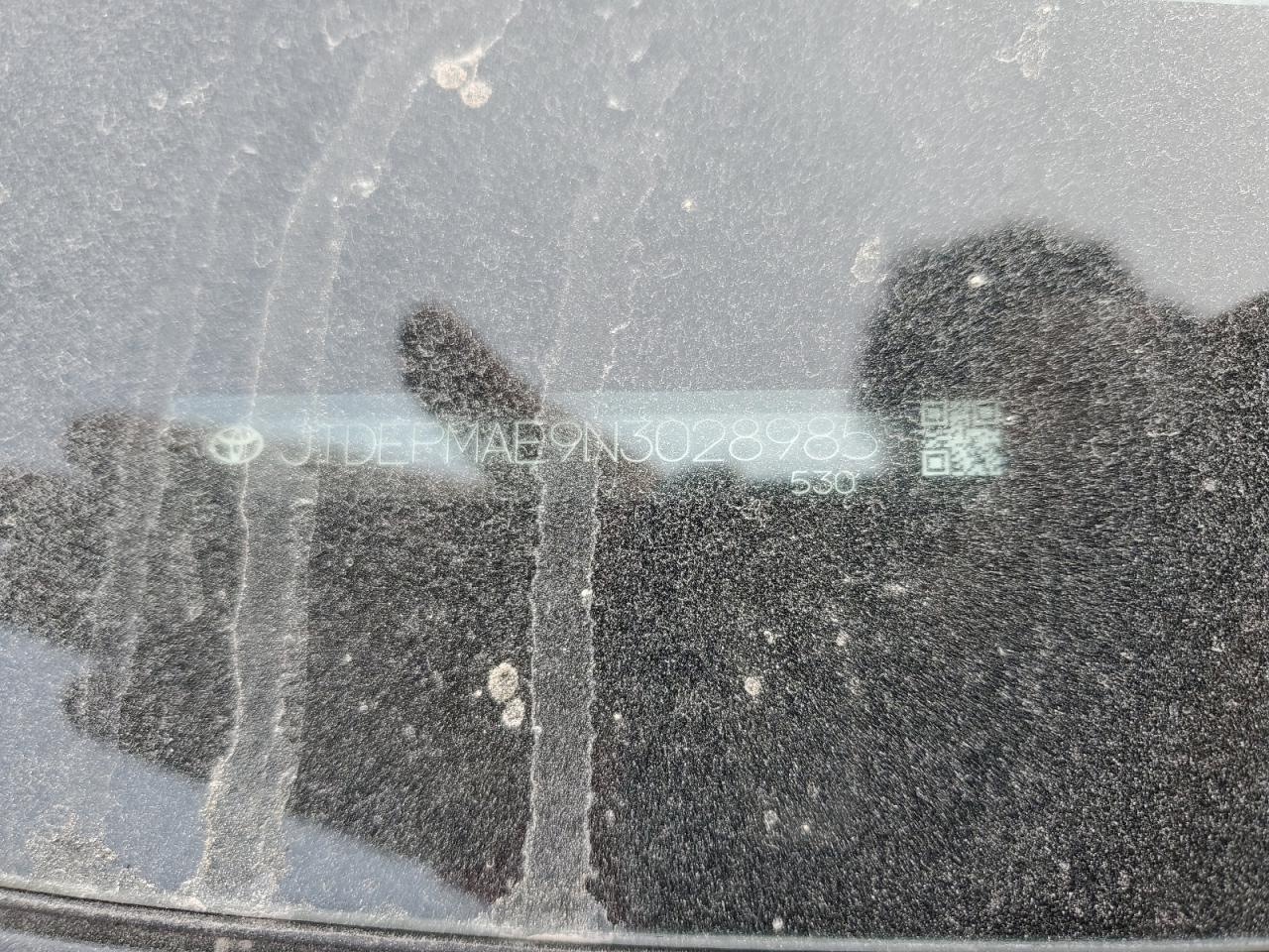 2022 TOYOTA COROLLA LE VIN:JTDEPMAE9N3028985
