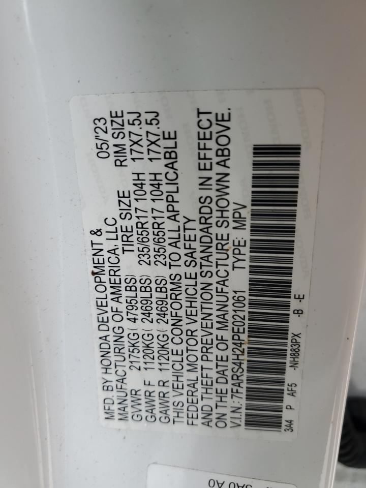 2023 HONDA CR-V LX VIN:7FARS4H24PE021061