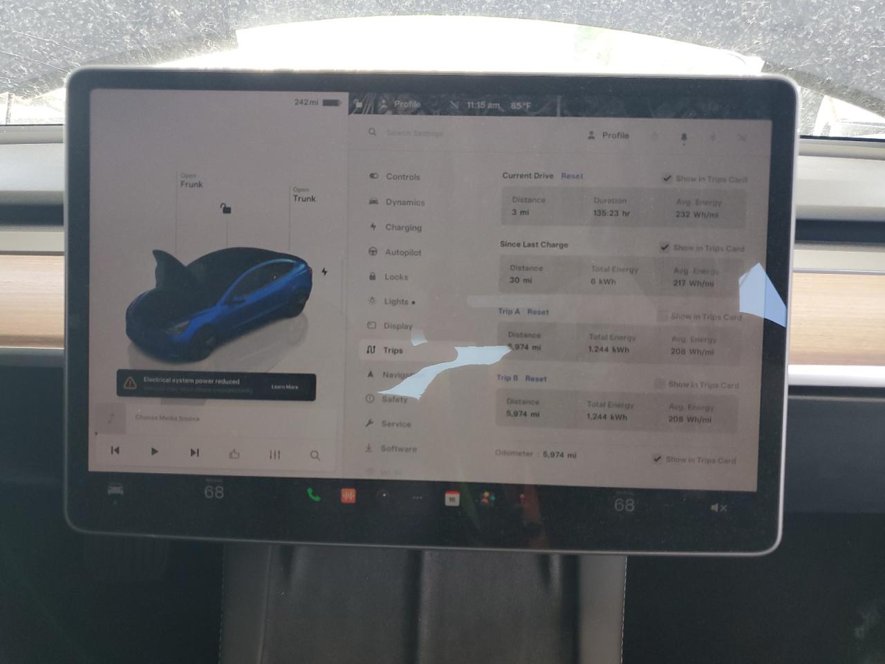 2023 TESLA MODEL 3 VIN:5YJ3E1EA2PF679545